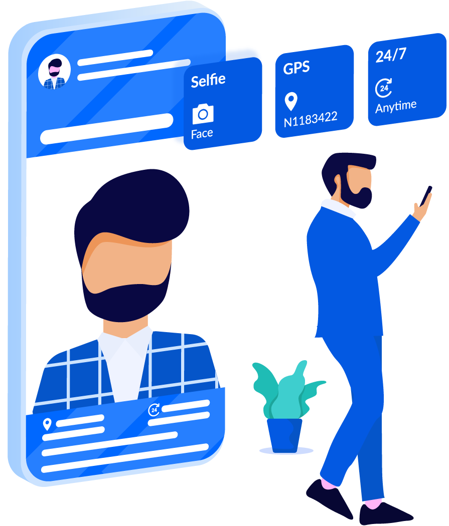 Check-in Selfie App eSyarikat